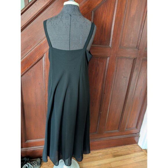 R&M Richards Black Beaded Formal Dress Jacket 14P  Womens Elegant Evening Wear - Picture 5 of 7